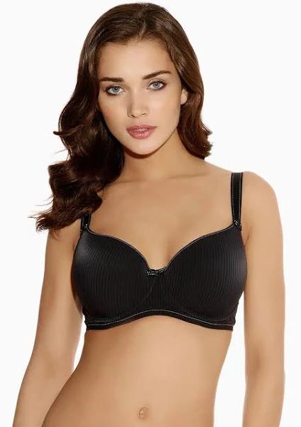 Freya Idol Underwired Moulded Balcony Bra - Black, 30D