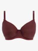 Freya Idol Underwired Moulded Balcony T-Shirt Bra - Dark Cherry - 12F Dark Cherry