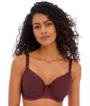 Freya Idol Underwired Moulded Balcony T-Shirt Bra - Dark Cherry - 16DD Dark Cherry
