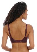 Freya Idol Underwired Moulded Balcony T-Shirt Bra - Dark Cherry - 8D Dark Cherry