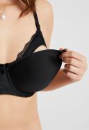 Freya Lingerie Pure Moulded Nursing Bra AA1581 Black