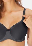 Freya Pure Sculpt Moulded Soft Cup Nursing Bra Slate - 32 - E AA1582