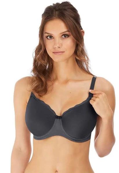 Freya Pure Sculpt Moulded Soft Cup Nursing Bra Slate - 32 - E AA1582