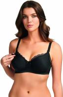 Freya Pure Underwire Molded Nursing Bra - Black 32e