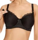 Freya Pure Underwire Molded Nursing Bra - Black 34h
