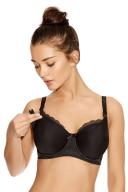 Freya Pure Underwire Molded Nursing Bra - Black 40G