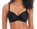 Freya Signature AA400510 Underwired Moulded Spacer Bra Black CS 38DD