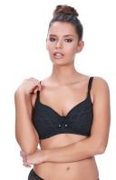 Freya Sundance Sweetheart Padded Bikini Top Black 12F