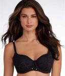Freya Sundance Sweetheart Padded Bikini Top Black 12GG