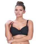 Freya Sundance Sweetheart Padded Bikini Top Black 12GG