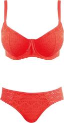 Freya Sundance Sweetheart Padded Bikini Top Black 12H