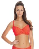 Freya Sundance Sweetheart Padded Bikini Top Black 12H