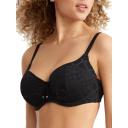 Freya Sundance Sweetheart Padded Bikini Top Black 12H