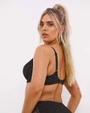 Freya Sundance Sweetheart Padded Bikini Top Black 14G