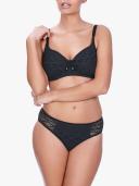 Freya Sundance Sweetheart Padded Bikini Top Black 16DD