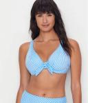 Freya Swim Beach Hut Underwire High Apex Bikini Top - Blue Moon - 10HH Blue Moon