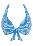 Freya Swim Beach Hut Underwire High Apex Bikini Top - Blue Moon - 10J Blue Moon