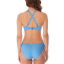 Freya Swim Beach Hut Underwire High Apex Bikini Top - Blue Moon - 16E Blue Moon