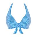 Freya Swim Beach Hut Underwire High Apex Bikini Top - Blue Moon - 8DD Blue Moon