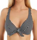 Freya Swim Beach Hut Underwire High Apex Bikini Top - Blue Moon - 8DD Blue Moon