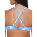 Freya Swim Beach Hut Underwire High Apex Bikini Top - Blue Moon - 8DD Blue Moon