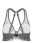 Freya Swim Check in Underwired High Apex Bikini Top - Monochrome - 10DD Monochrome