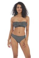 Freya Women's Check in Bandeau Bikini Top - AS201910 30F Monochrome