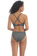 Freya Women's Check in Bandeau Bikini Top - AS201910 30F Monochrome