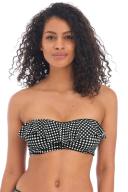 Freya Women's Check in Bandeau Bikini Top - AS201910 30F Monochrome