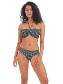 Freya Women's Check in Bandeau Bikini Top - AS201910 32G Monochrome