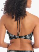Freya Women's Check in Bandeau Bikini Top - AS201910 32G Monochrome