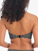Freya Women's Check in Bandeau Bikini Top - AS201910 32G Monochrome