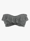 Freya Women's Check in Bandeau Bikini Top - AS201910 32G Monochrome