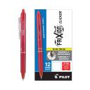 Frixion Clicker Erasable Gel Ink Retractable Pen Red Ink, .7mm, Dozen