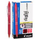 Frixion Clicker Erasable Gel Ink Retractable Pen Red Ink, .7mm, Dozen