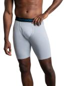 Fruit of The Loom Men's 3-Pack Breathable Long Leg Boxer Brief