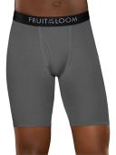 Fruit of The Loom Men's 3-Pack Breathable Long Leg Boxer Brief