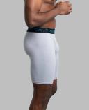 Fruit of The Loom Men's 3-Pack Breathable Long Leg Boxer Brief