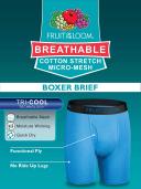 Fruit of The Loom Men's Breathable Boxer Brief