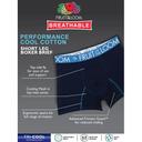 Fruit of The Loom Men's Breathable Cotton Boxer Briefs (Regular & Big Man)