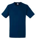 Fruit of The Loom Men's Heavy Cotton Short Sleeve T Shirt Navy 3XL