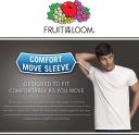 Fruit of The Loom Men's Tall Size V-Neck T-Shirt