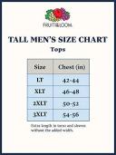 Fruit of The Loom Men's Tall Size V-Neck T-Shirt