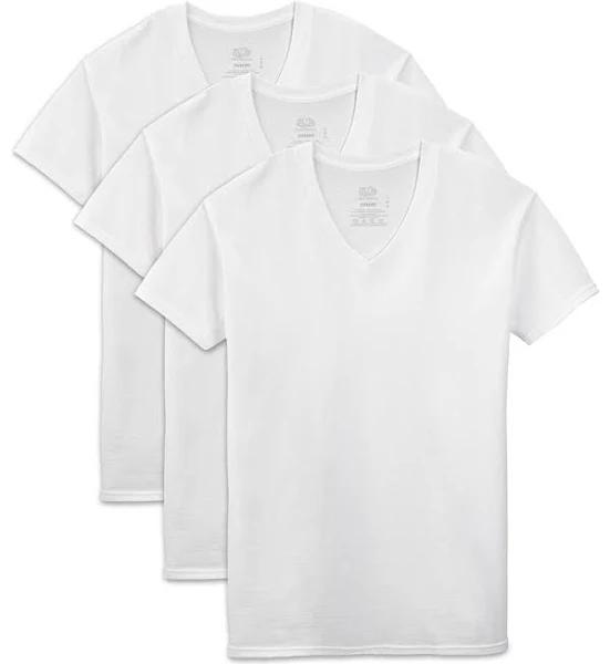 Fruit of The Loom Men's Tall Size V-Neck T-Shirt