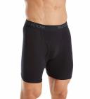 Fruit of The Loom Men's Underwear Black & Gray Micro-Mesh Cotton Boxer Briefs Set S