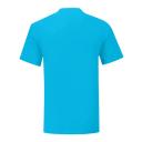 Fruit of The Loom Mens Iconic 150 T-Shirt Azure Blue L Cotton Mens T-Shirt