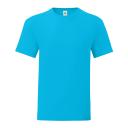 Fruit of The Loom Mens Iconic 150 T-Shirt Azure Blue M Cotton Mens T-Shirt