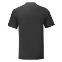 Fruit of The Loom Mens Iconic 150 V Neck T-Shirt Black S