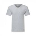 Fruit of The Loom Mens Iconic 150 V Neck T-Shirt Black S