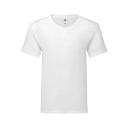 Fruit of The Loom Mens Iconic 150 V Neck T-Shirt White L